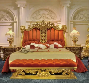 Art23101 Luxury Bedroom Furnitureroyal Set Italian Art23101 Luxury Bedroom Furnitureroyal Set Italian Style Wedding Furniture 24k Gold Plated