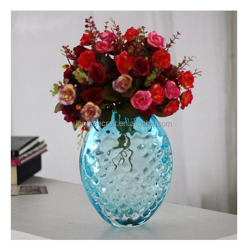 Liefelijk romantische decoraties vaas woonkamer tafel vaas blauw ... Vaas woonkamer decoratie