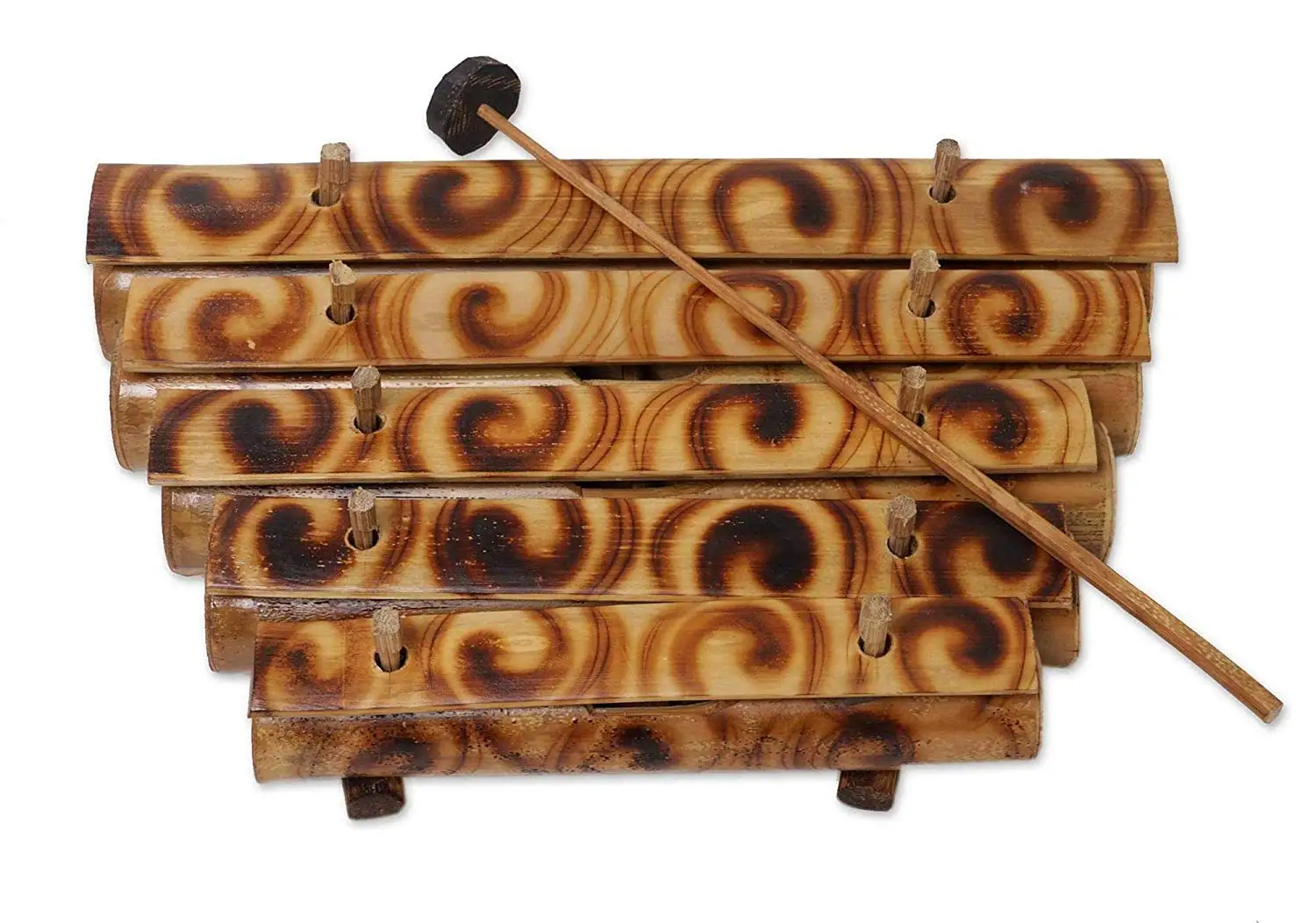 Xylophone T2HP Wood Block Made in U.S.A Timber Drum Co Pair of Hard Polymer Mallets for Energy Chime and Bells Premium