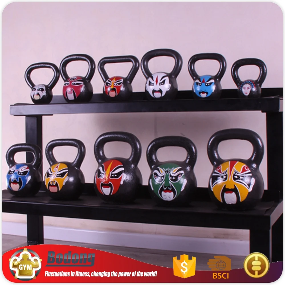 يلقي الحديد رسمت kettlebell المنافسةرفع الأثقالمعرف المنتج