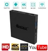 Android 8.1 tv box 4GB RAM 32GB ROM Amlogic S905X2 quad core smart tv box QINTAIX Q9S PRO media player portable digital signage
