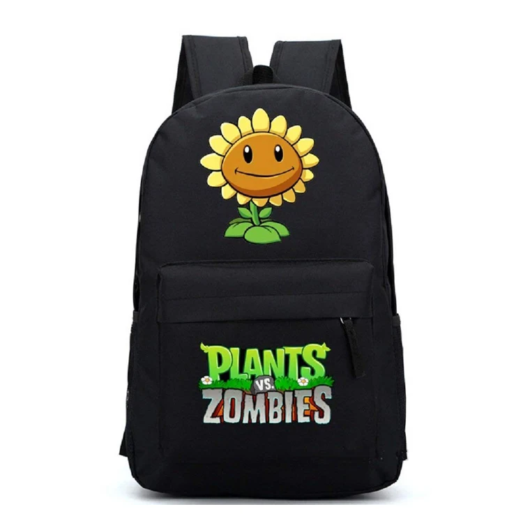 AUGYUESS Game School Bag Rucksack Daypack Bookbag Laptop Bag Backpack for Plants vs Zombies Cosplay Blue 11 