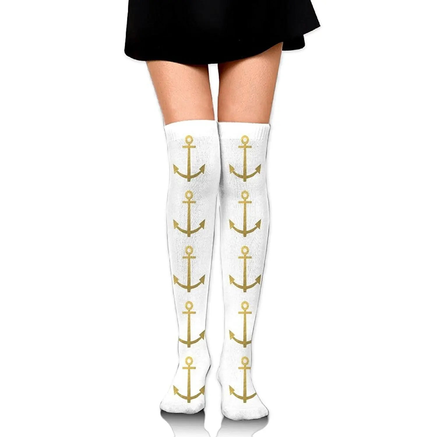 Zaqxsw Anchor Women Retro Thigh High Socks Girls Socks For Girls