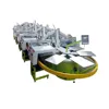 Automatic Oval Garment Textile Silk Screen Printer