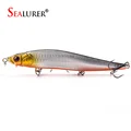 1PCS 14cm 23g Fishing Lure Minnow Hard Bait With 2 Treble Hooks Fishing 3D Eyes Laser