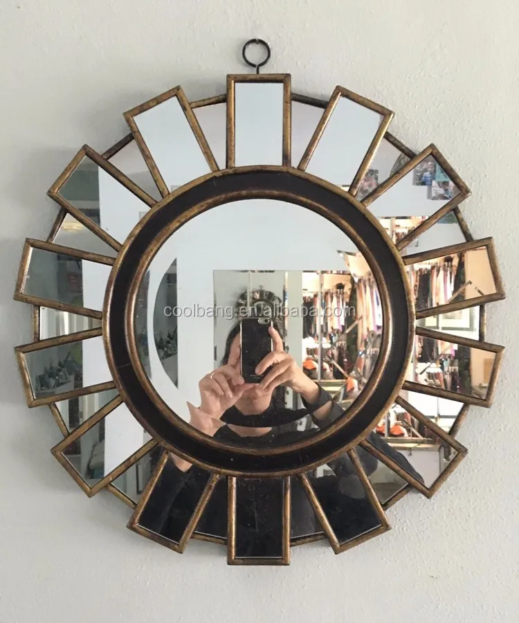 Coolbang Cbm110 Round Hanging Mdf Framed Sunburst Wall Mirror Mirrors Product On Coolbang Cbm110 Round Hanging Mdf Framed Sunburst Wall Mirror Mirrors Product On