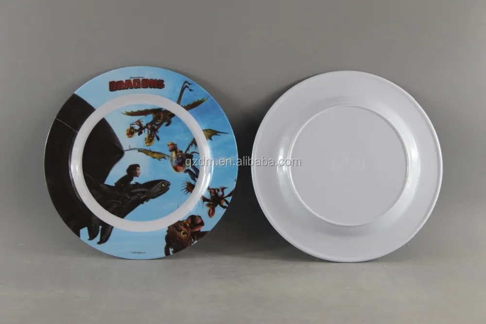 Popular Style Melamine Round Plate For Preschooler