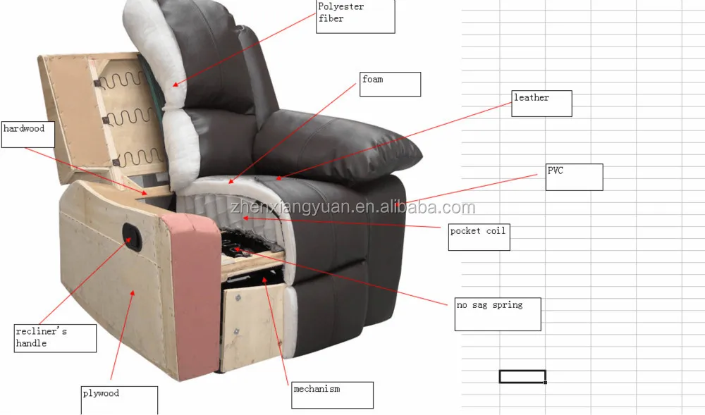  leather recliner sofa alibaba.com