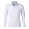 men and women polo t shirts cotton plain Long Sleeve polo t-shirts