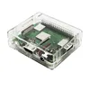 Factory Supply ABS plastic black clear raspberry pi 3 model A case full body cover enclosure box for Raspberry Pi 3 Model A+