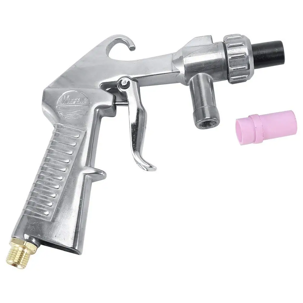 Vapor blasting gun