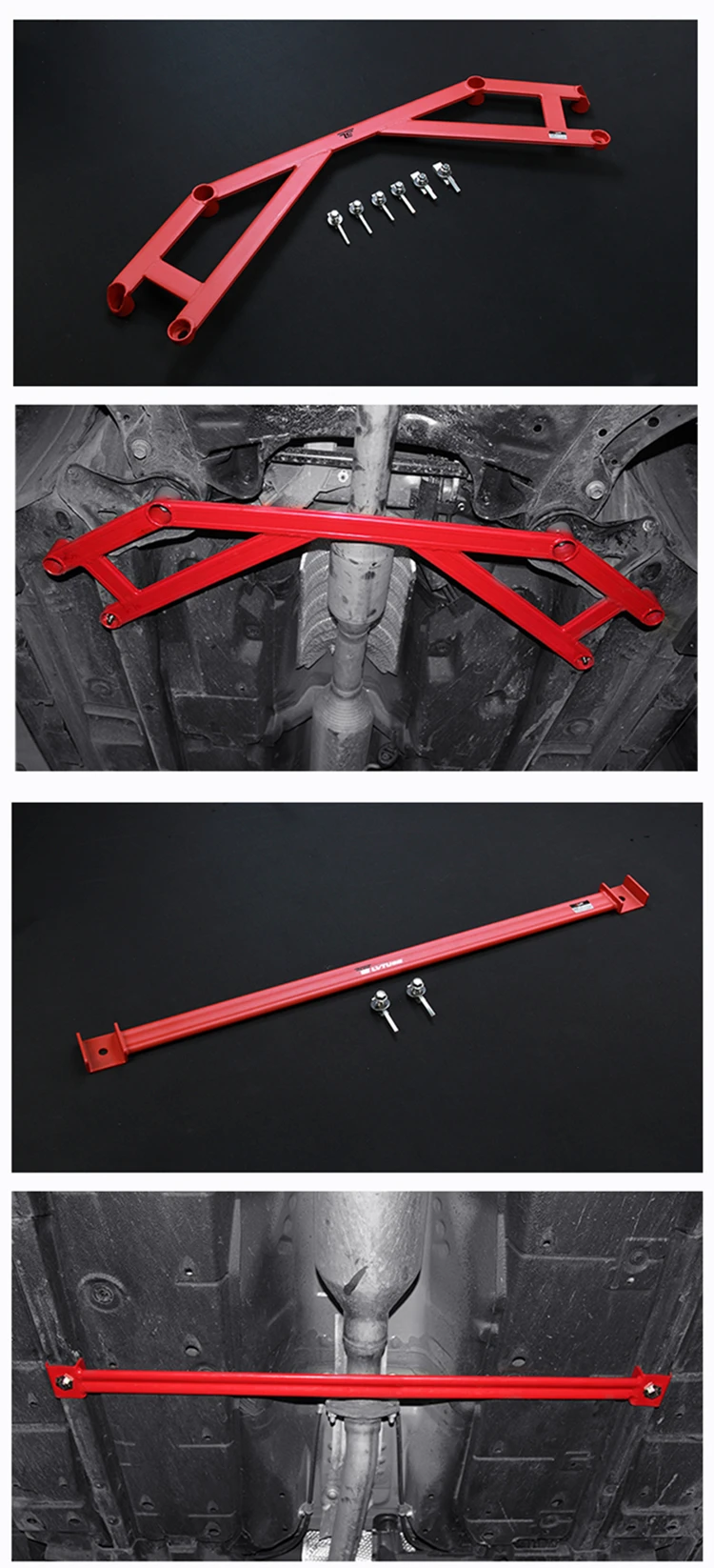 For Toyota For Camry 20062017 Front Strut Bar Reartower Strut Bar