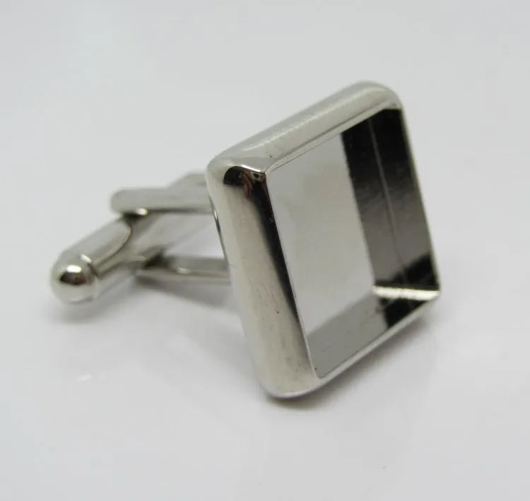Diy Mens Jewelry High End Market Stainless Steel Cufflink Blanks Buy Staineless Steel Cufflink
