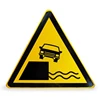 China supplier reflective metal traffic triangle warning sign for road safety