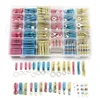 500Pcs Assorted Solder Sleeve Cable Wire Heat Shrink Butt Splice Connectors AWG 26-10 Electrical Wire Cable Crimp Terminals Kit