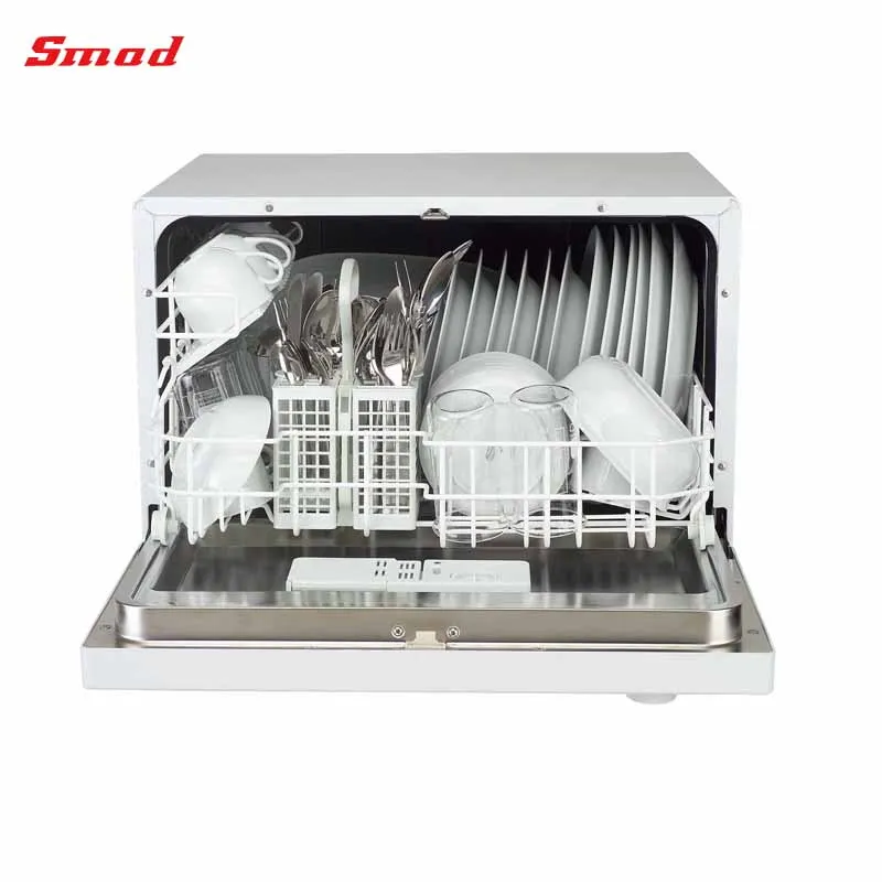 White Portable Compact Countertop Dishwasher View Small Dish