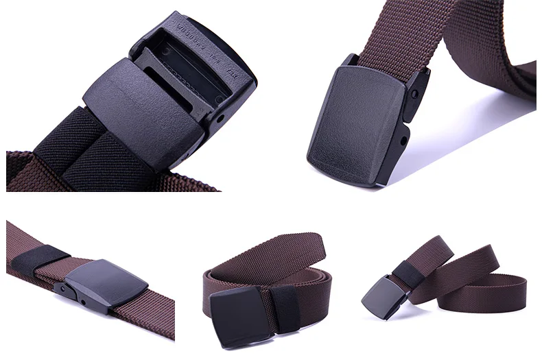 Explosive Section Nylon Belt With Pom Plastic Buckle Force Tactical ...