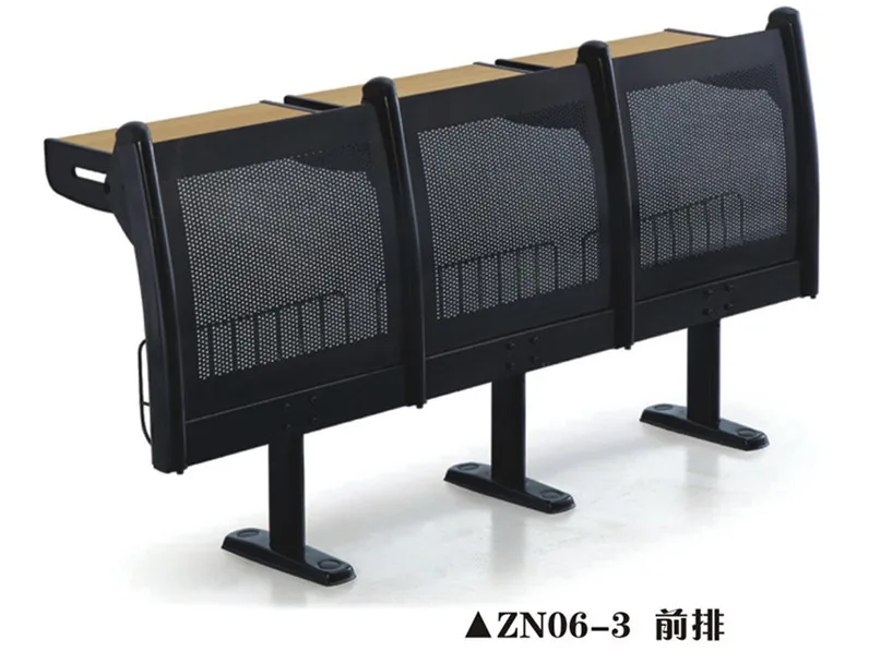 Desain Baru Tiga Orang Meja Panjang Dengan Baja Kembali Meja Dan Kursi Zn06 3 Dimensi Stabil Barisan Depan Buy Kayu Meja Kelas Furniture Furniture