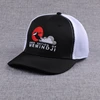 Custom 6 panel embroidery flexfit truckers mesh caps