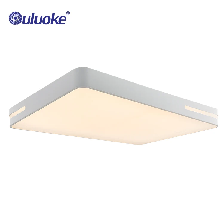 Modern design restaurant decoration flush mount square led ceiling light