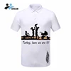 Polp Bulk Plain 3 D Slim Fit Men's T-shirt Blank High Quality T-shirts with Customize Design