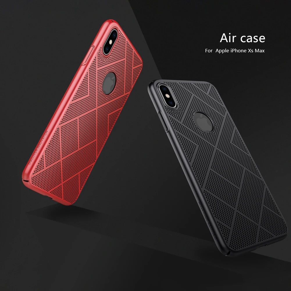 Ventilated Cell Phone Case Pc Protective Shell Nillkin Air Case Heat