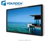 Advertising player digital signage enormous and huge screen display with deep color 3D feeling effect 70 inch lcd TV