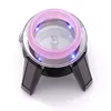 New hot Rotating solar power display cellphone display stand led watch show holder shop showcase
