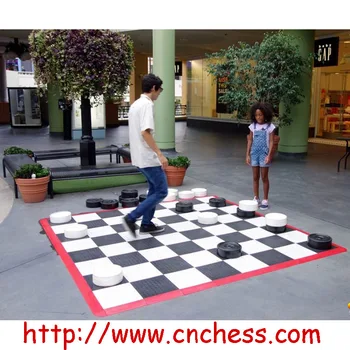 Giant Chess Mat And Giant Chess Board