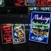 Glowing drawing billboard full colour message board Ce& Rhs flashing Acrylic LED Writing board