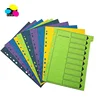 3CS High Quality Color index Paper Tab Divider A4 File Folder
