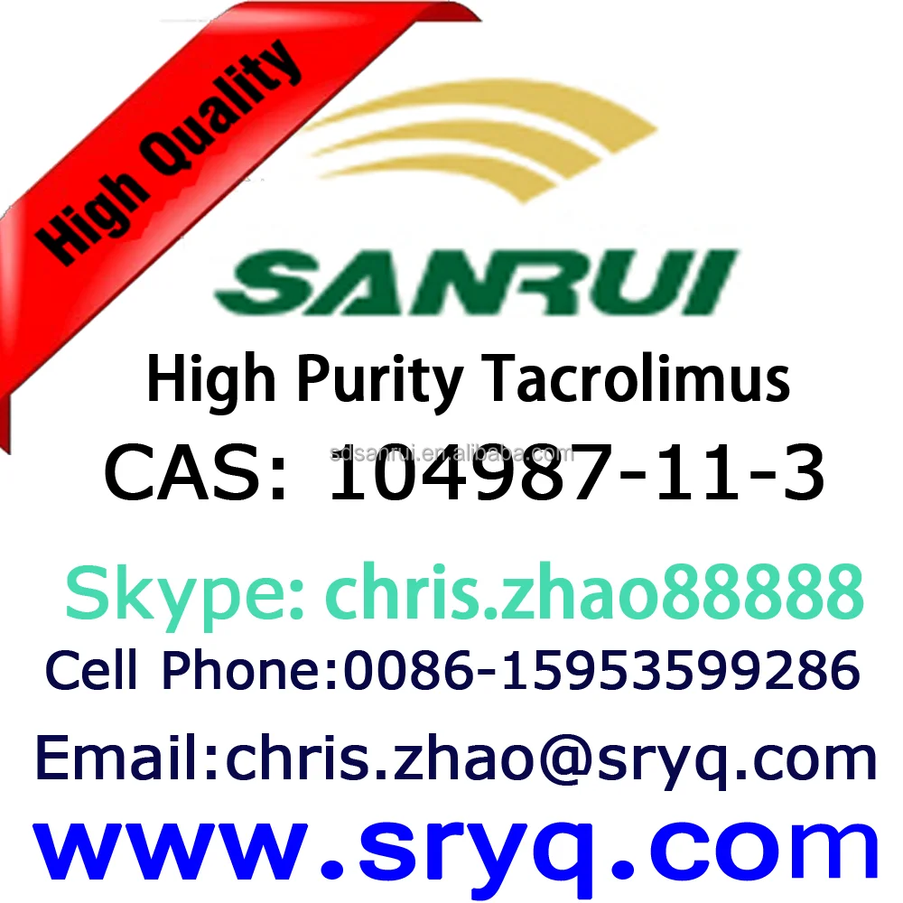 Cas 104987-11-3 Tacrolimus, High Purity Tacrolimus