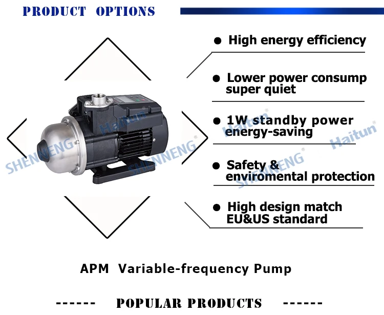 Apm Permanent Magnetic Pressure Constant Variable Frequency Pump Buy Inverter Pumpwater Pump 2882