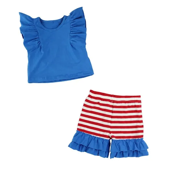 Infant Baby Girls Butterfly Wings Ruffles Fashion Dress Outfits Clothes Dress