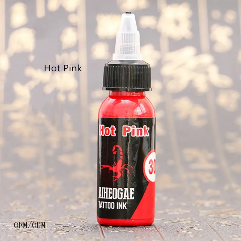 High Quality Tattoo Ink 30ml/1oz 16 Colors Dynamic Black Tattoo Ink