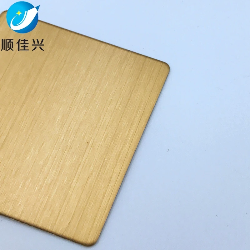 Factory Hairline Finish Grade 316 Stainless Steel Sheet