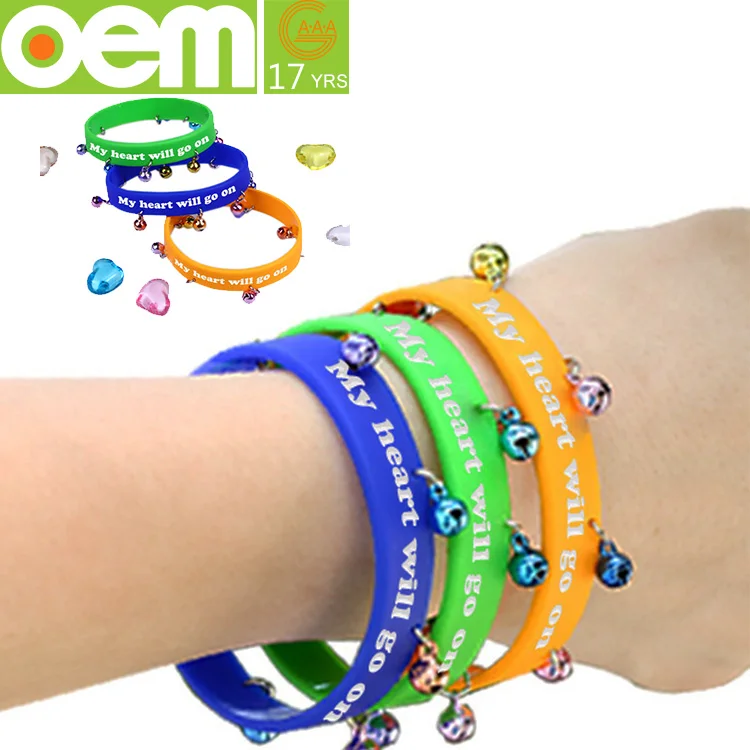 Silicone Bracelet Reflective,Custom Design Rubber Bracelet Bulk Buy