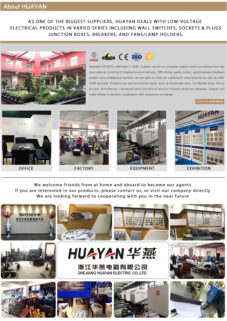 Factory Sale Good Quality Golden 4 Switches And 2 Sockets From China