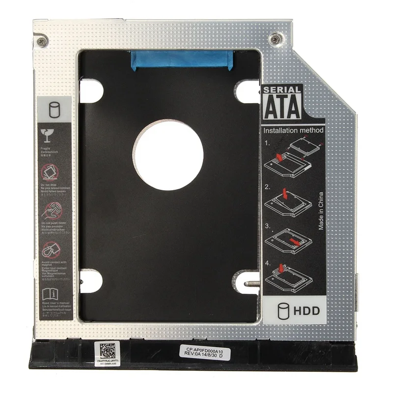 Hight Quality Hdd Caddy 2.5 Inch 9.5mm 2nd Sata Hdd Ssd Hard Drive