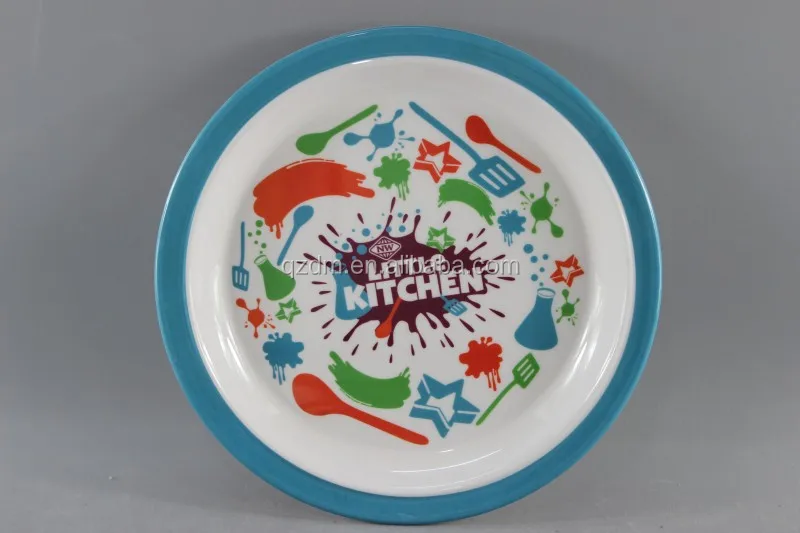 Unbreakable Melamine Kid's Dinner Plate LFGB