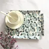 Custom Melamine Tray Card Food Wood Serv Fruit Birch Package Print Small Melamine Tray