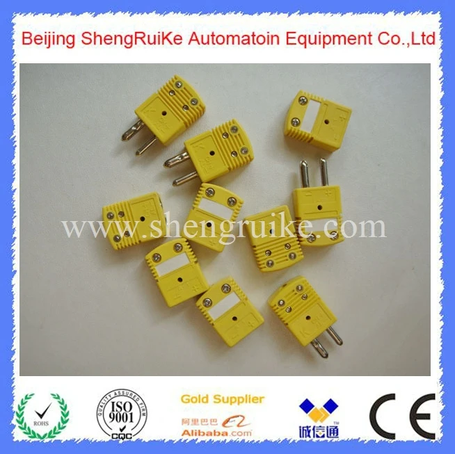 K Type Thermocouple Connector Male And Female/k Type Thermocouple