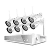 OEM IP 8 Ch NVR Mini Camera WiFi 1080P HD Smart Camara Outdoor CCTV Home Digital Wireless Security Kit