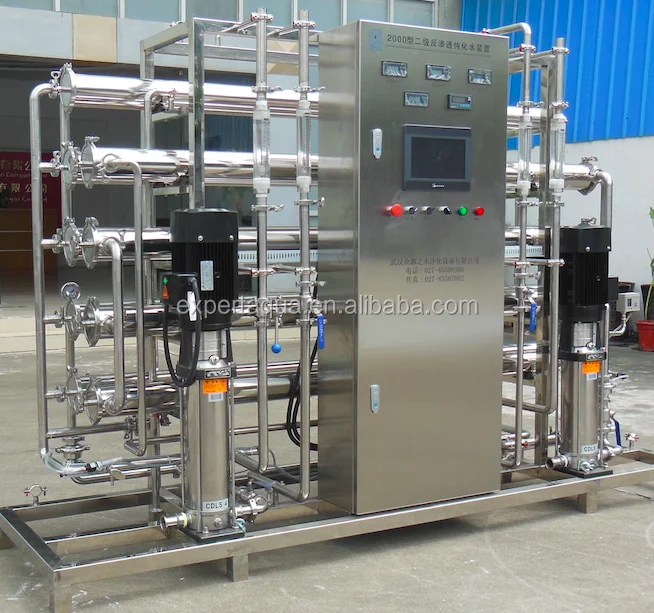 2000l/h Pharmaceutical And Medical Sanitary Ss316 Ro Edi High Purified