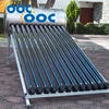 Heat pipe galvanized hot panel solar water heater europe