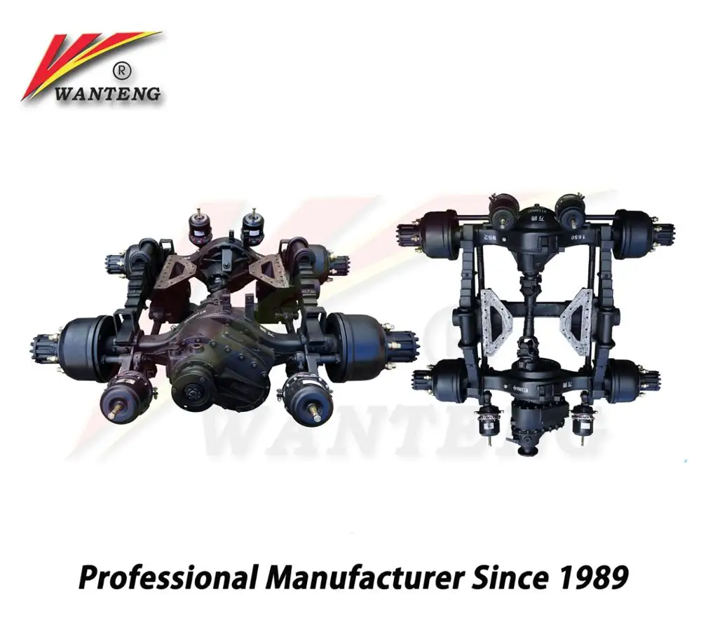 Offroad Trailer Chain Drive Torsion Double Rear Axle Buy Double Rear