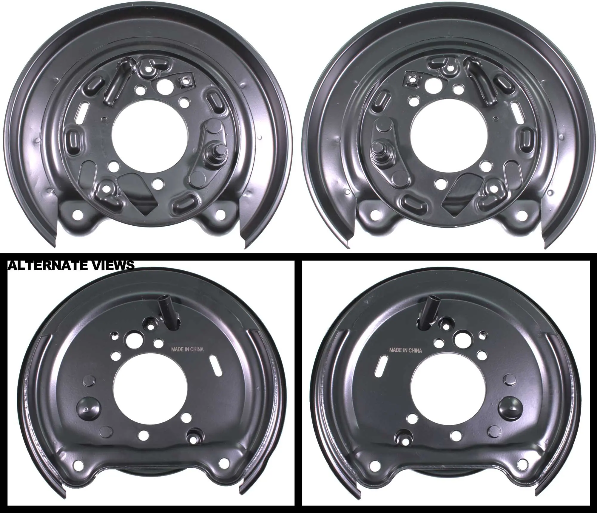 Buy APDTY 035486 Disc Brake Dust Shield Backing Plate Set Fits Rear