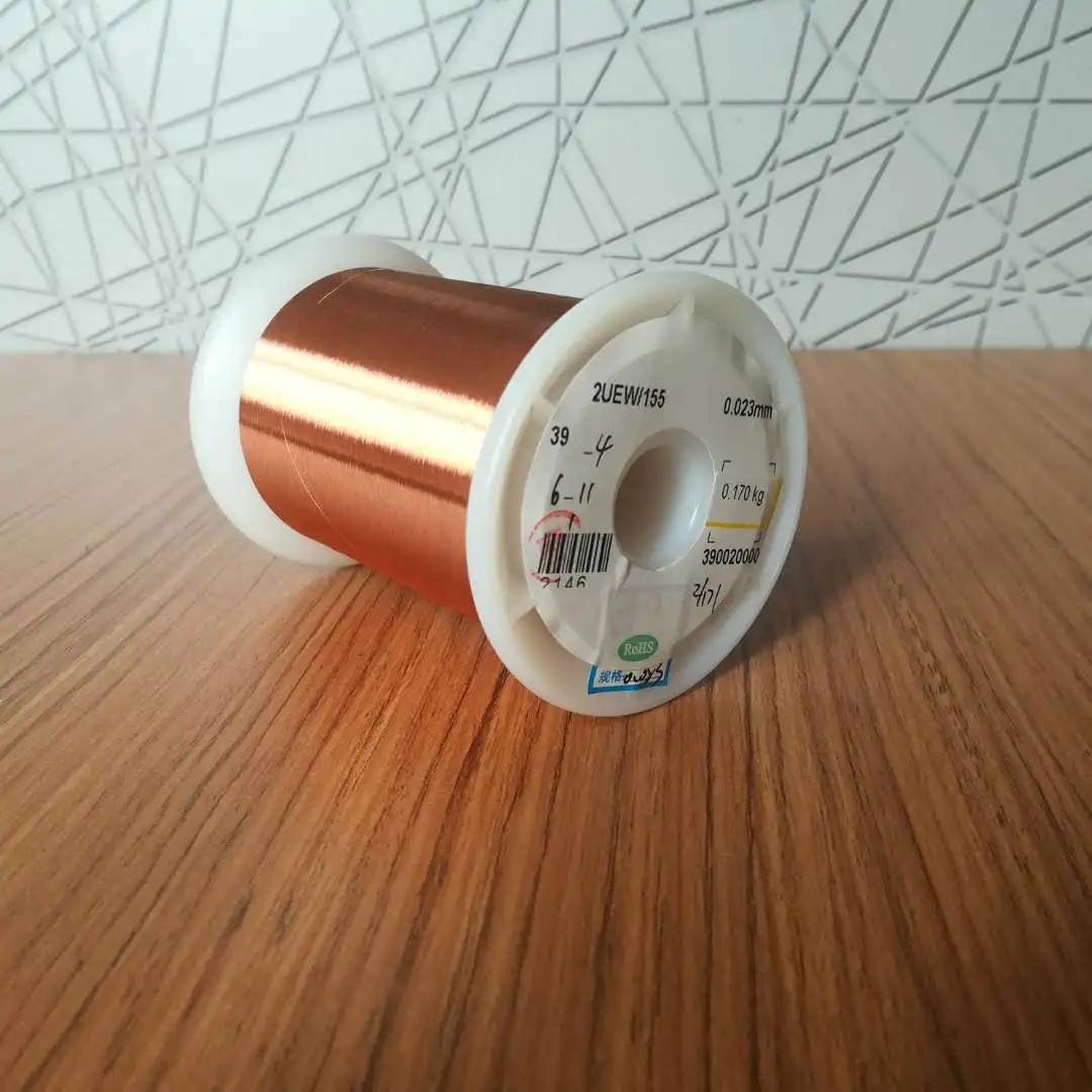 0.012mm Super Enamelled Copper Wire,Class 155 / 180 Voice Coil Wire