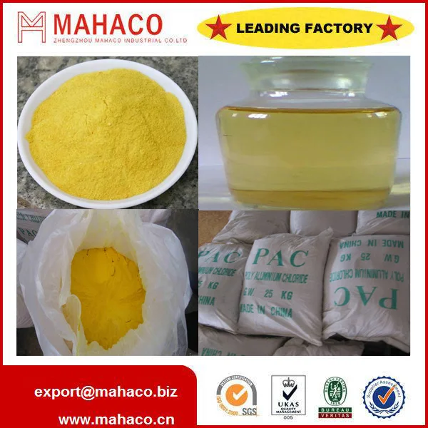 Food Grade Poly Aluminium Chloride/pac 