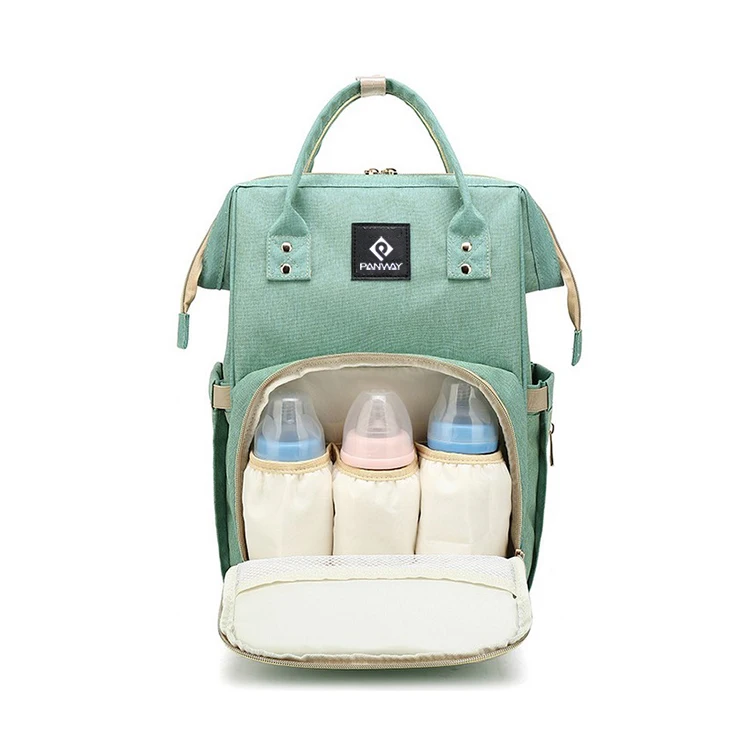 good quality baby diaper bag leather